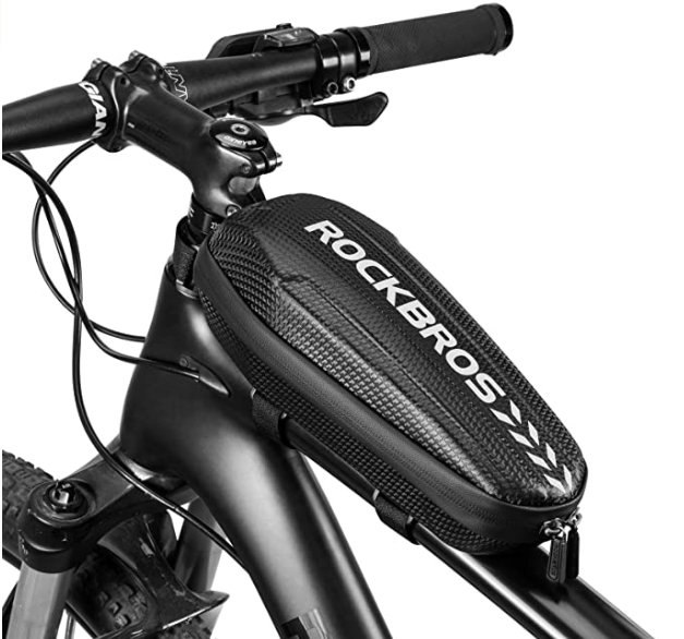 ROCKBROS B6 Bike Frame Bag Waterproof Black L 1.5L / M 1.1L
