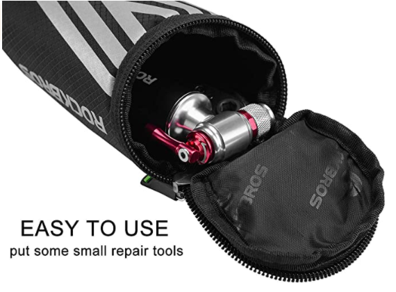 ROCKBROS C28 Bicycle saddle bag bike seat bag with mounting straps/with holder