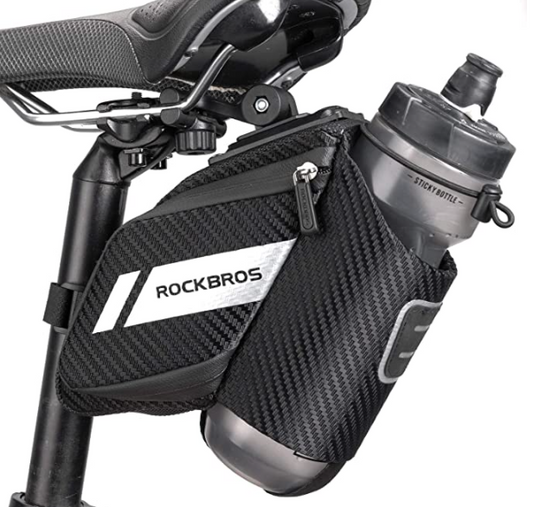 ROCKBROS C32 Bicycle Saddle Bag with Bottle Holder Reflective approx. 1L