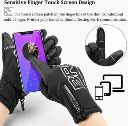 ROCKBROS Cycling Gloves Winter Motorcycle Bike MTB Gloves