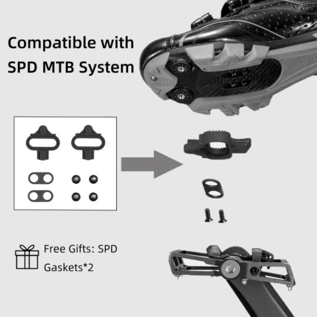 Rockbros best sale clipless pedals