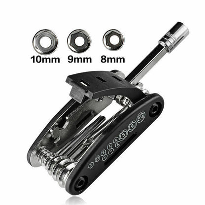 ROCKBROS GJ1601 Bicycle Multi 16in1 Function Repair Tool Foldable