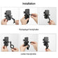 ROCKBROS Cell Phone Holder Motorcycle Rear View Mirror / Handlebar Cell Phone Holder 360°Rotatable