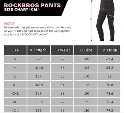 ROCKBROS Men Bicycle Shorts Breathable Long Cycling Shorts Running Shorts For Outdoor Sports