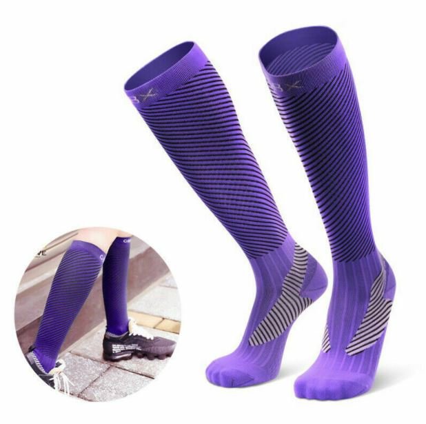 ROCKBROS Sport compression socks support stockings ladies men for running sports