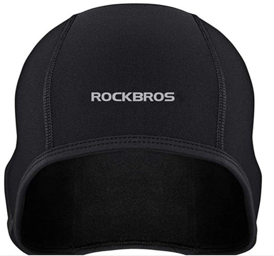 ROCKBROS LF041BK Functional fleece helmet cycling cap