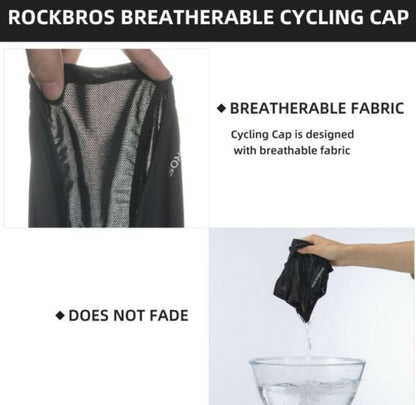 ROCKBROS Balaclava Breathable Motorcycle Bandana UPF50+ Summer Ice Silk 3 Color