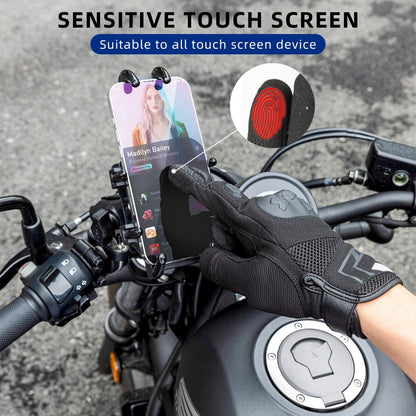 ROCKBROS Winter Motorcycle Gloves Touch Screen Cycling Warm