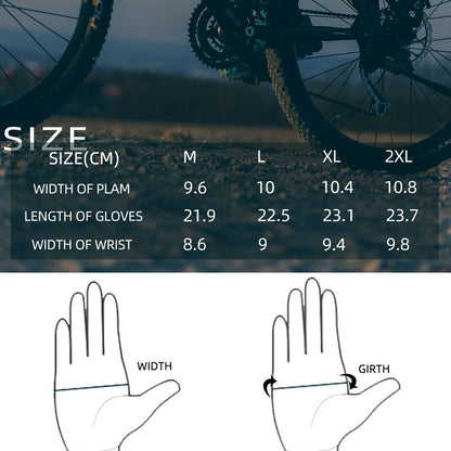 ROCKBROS S255 Gloves Cycling Autumn Touchscreen Outdoor Sports M-2XL