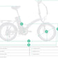 JOBOBIKE Sam e-bike Shimano 7 speed freewheel 11-28T 20 inch
